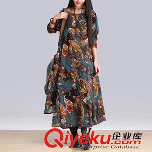 九月新款 2015夏季女裝新品 蕾絲拼接系腰帶修身韓版篷篷裙連衣裙