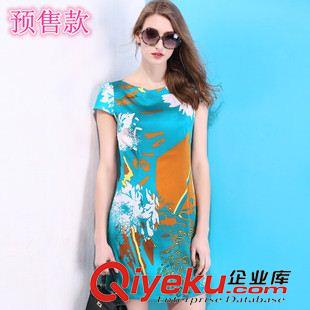 六月下旬新款 2015夏裝新品真絲連衣裙女桑蠶絲中長款不規(guī)則襯衫裙修身顯瘦