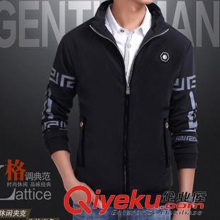 公版運動休閑服裝 批發(fā)春秋男士時尚休閑外套 潮男休閑夾克   QT2015#原始圖片3