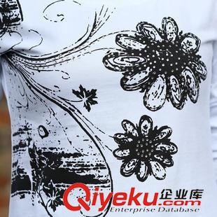T恤 #實(shí)拍2015春裝新款韓版女裝修身顯瘦T恤大碼長袖打底衫T恤原始圖片3