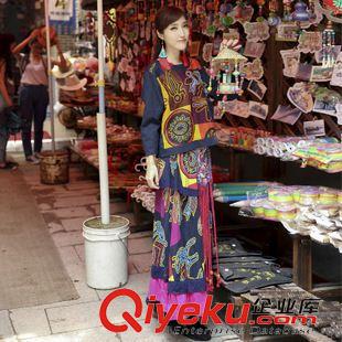 2015七月第五批新款上架 2015布衣 波西米亞 女式舞蹈裙 棉麻女式半身長裙原始圖片3