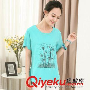 20156月{dy}批新款上架 麻棉新款夏季韓版女裝大碼短袖T恤棉麻百搭繡花圓領(lǐng)女上衣潮7756原始圖片3