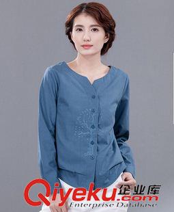 亞麻/棉麻T恤/襯衣/背心 2015夏裝新款中國風(fēng)文藝棉麻女裝手繪女小吊帶背心棉麻上衣