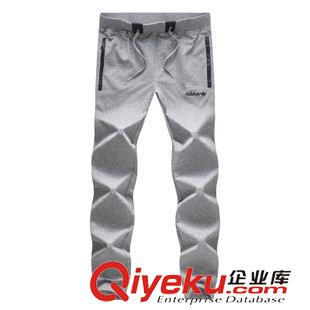 男款長(zhǎng)褲 批發(fā)秋季學(xué)生運(yùn)動(dòng)褲男士長(zhǎng)褲寬松休閑跑步健身衛(wèi)褲籃球褲收口褲子原始圖片2