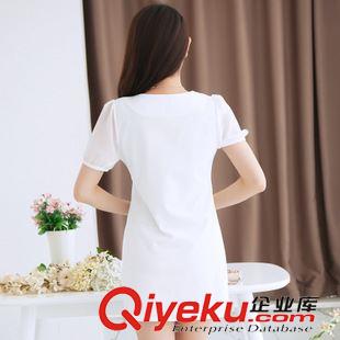 5月1期新品 2015夏季歐洲站女裝韓版修身3D印花品牌連衣裙時尚圓領公主裙批發(fā)原始圖片2