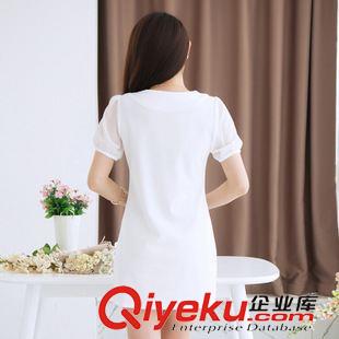 連衣裙 2015夏季女裝韓版正品修身公主裙性感嘴唇3D印花品牌連衣裙潮原始圖片2