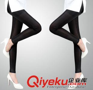 打底褲 2015春裝新款韓版小腳褲大碼顯瘦打底褲高腰糖果色薄款鉛筆褲原始圖片3