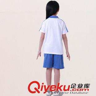 夏季 夏季純棉短袖運動幼兒園園服班服小學生校服批發(fā)定制AM80