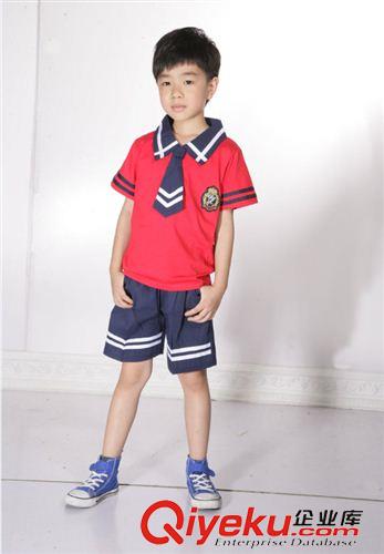 夏季 2015夏季时尚休闲幼儿园园服小学生校服班服表演礼服AM35