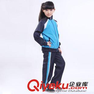 中學(xué)生校服定制 秋冬長袖經(jīng)典爆款品質(zhì)學(xué)生校服運(yùn)動套裝幼兒園園服可定制AM59原始圖片2