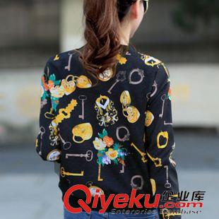 衛(wèi)衣外套 2015秋季新款韓版休閑中學(xué)生長袖衛(wèi)衣薄款少女學(xué)院風(fēng)小外套潮原始圖片3
