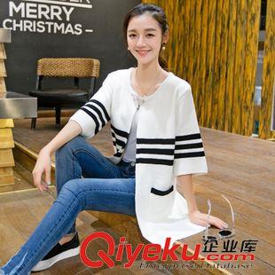 針織衫 秋冬季韓版新款毛衣女開(kāi)衫大碼寬松中長(zhǎng)款單件女士針織衫外套原始圖片3