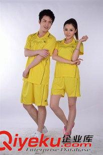 羽毛球服 2015新款男女同款翻領(lǐng)羽毛球服 羽毛球衣 比賽訓(xùn)練服 組團(tuán)組隊(duì)