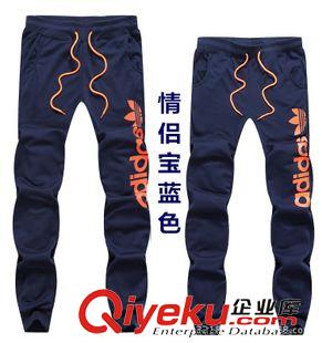 運動情侶褲 秋季男士運動褲情侶小腳褲女士松緊休閑褲批發代發健身褲彈力褲子原始圖片3
