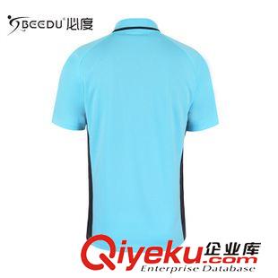 4月上新 夏季品牌男士休閑運動服 外貿(mào)速干翻領(lǐng)POLO衫短袖戶外跑步登山服原始圖片3