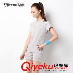 4月上新 定制】夏季新款短袖運(yùn)動(dòng)休閑套裝 外貿(mào)圓領(lǐng)運(yùn)動(dòng)服套裝可貼牌服裝原始圖片3