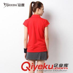 女士套裝 2015新款短袖品牌運動套裝女夏季翻領(lǐng)運動服外貿(mào)原單一件起批女裝原始圖片3