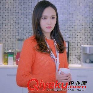毛衣針織衫 現(xiàn)貨2015秋裝新款克拉戀人唐嫣同款針織衫套頭毛衣針織衫 女原始圖片2