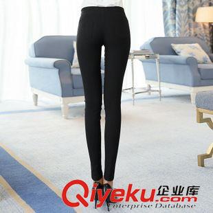 牛仔精品 2015夏季韓版鉛筆褲彈力褲修身女打底褲高腰顯瘦小腳褲長(zhǎng)褲