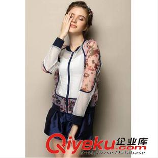裙套裝 2015春季兩件套新款簡約時尚超氣質修身短外套半裙女裝套裝
