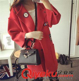 2015.8月第4批新上 2015秋冬唐嫣同款七分袖兩件套韓版修身時(shí)尚印花套裝裙女