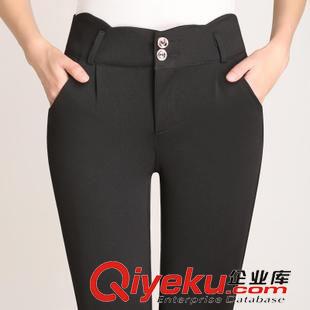 休閑褲8月第2批新上 實(shí)拍 女褲2015春秋季褲子女長(zhǎng)褲韓版潮休閑女小腳褲女原始圖片3