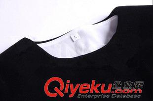 9月新品{dy}波 2015秋裝新款歐洲站圓領(lǐng)五分袖修身 連衣裙三件套裝裙女原始圖片2