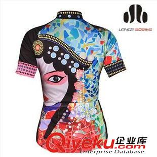 清倉(cāng)區(qū) 正品速盟LANCE SOBIKE夏季短袖騎行服 女式速干透氣騎行裝備 花旦原始圖片2