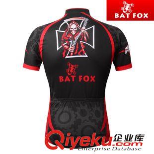 短袖套装 BAT FOX 骑行服夏季短袖套装男 山地车死飞自行车单车服 灵魔风古