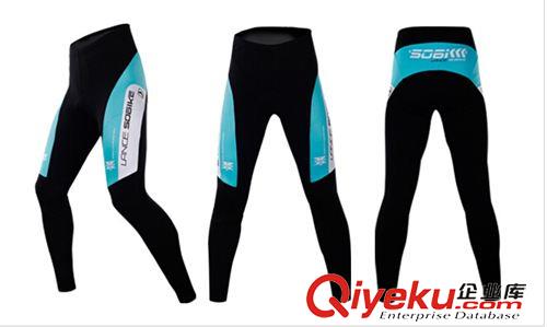 秋冬裝 速盟sobike 騎行服自行車服山地車 秋冬抓絨4/4長褲 男款行者原始圖片2
