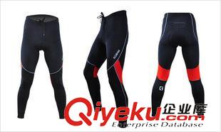 秋冬裝 速盟SOBIK男女新款秋冬防風(fēng)抓絨保暖騎行長褲單車服-巡航3D抗菌墊原始圖片3