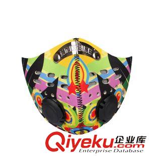 口罩滑雪巾 金巴克 自行車騎行口罩面罩活性炭防風防塵防pm2.5男女款-印第安原始圖片2