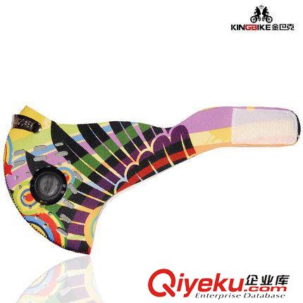 口罩滑雪巾 金巴克 自行車騎行口罩面罩活性炭防風防塵防pm2.5男女款-印第安原始圖片3