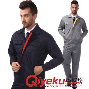 冬季工作服 工作服長袖套裝 春秋汽車維修工作服 車間工服 電焊反光工作服原始圖片3