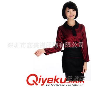酒店制服 深圳制衣廠咖啡廳工服生產(chǎn)廠家，歡迎選購。原始圖片3