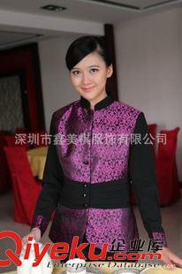 酒店制服 深圳制衣廠咖啡工服女工服，歡迎選購。原始圖片2