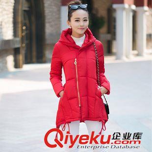 棉衣羽絨類 工廠直銷實(shí)拍2015年中長(zhǎng)款貼布刺繡裝飾情侶連帽棉襖一件代發(fā)