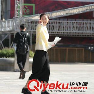針織衫/毛衣 2015新款實習(xí)生趙麗穎同款毛衣學(xué)院風幾何套頭毛衣 女原始圖片3