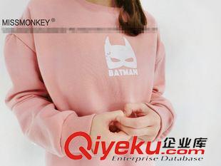 衛(wèi)衣/絨衫 2015秋時尚新款好質(zhì)量卡通圖案設(shè)計寬松加絨女衛(wèi)衣原始圖片3