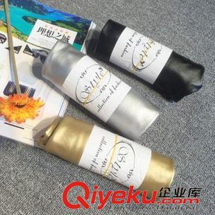 打底褲 2015秋冬新款PU皮褲女緊身金銀色修身顯瘦小腳彈力打底褲 女原始圖片2
