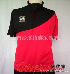 球衣 外貿(mào)拼色球服訂做 廠家加工定制拉鏈立領(lǐng)夏季制服 校服 表演服