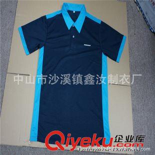 男裝POLO衫 廠家訂做男裝短袖吸濕排汗運(yùn)動(dòng)POLO 定制外貿(mào)撞色球隊(duì)比賽球衣