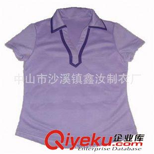 女裝polo 廠家訂做女裝外貿(mào)全棉短袖翻領(lǐng)衫 時(shí)尚休閑工作T恤  空白廣告衫