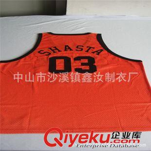 背心 廠家訂做夏季男士 全滌網(wǎng)眼吸濕排汗球隊運動背心 工字廣告背心原始圖片3