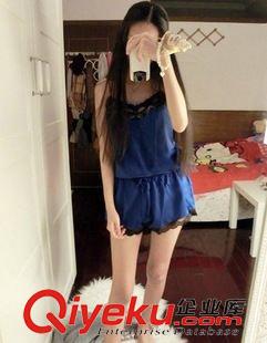 家居服飾 真絲睡衣女家居服吊帶衫真絲睡袍衣褲三件套 2025款