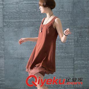 5月下旬新款上架 2015新款韓版女裝顯瘦短袖印花T恤短褲兩件套 棉麻時尚休閑套裝