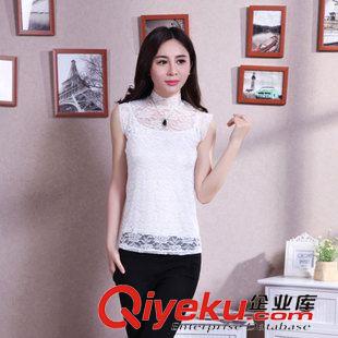 小背心.內(nèi)衣 2015夏季新品女裝性感簡約吊帶背心 修身顯鎖骨打底純棉小背心