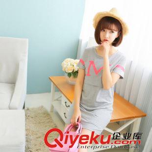 5月套裝類 實拍夏裝新款時尚外出哺乳衣 長款哺乳連衣裙純棉夏季喂奶衣原始圖片3