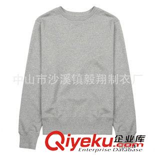 衛(wèi)衣套頭衫 工廠定做男式長袖套頭衫衛(wèi)衣，休閑運動寬松大碼純棉圓領(lǐng)印花衛(wèi)衣