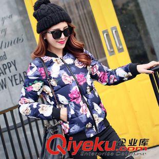 羽絨服棉衣外套 2015年冬季新款棉衣女韓版時尚指套舒適保暖短款斗篷A版羽絨棉服